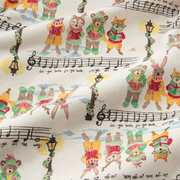 Sweet Carolers Matching Family Pajamas Swatch